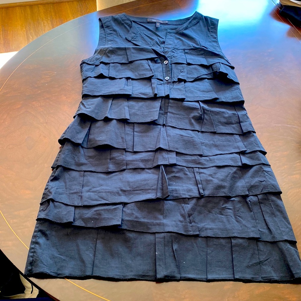Black tiered a line dress from BCBG MaxAzira